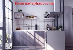 5 mẫu thiết kế bếp chung cư nhỏ vô cùng tinh tế