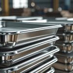 Khay inox công nghiệp chịu được nhiệt độ tối đa bao nhiêu?